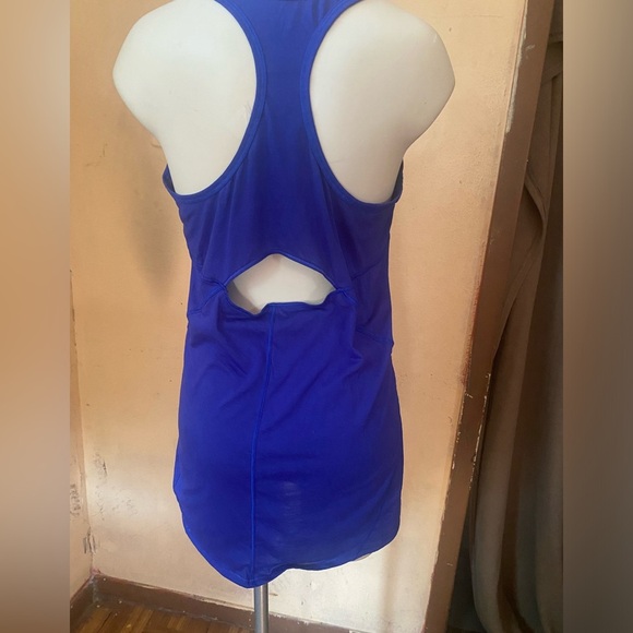 Athleta Blue and White Sleeveless Tank Top - Picture 7 of 11